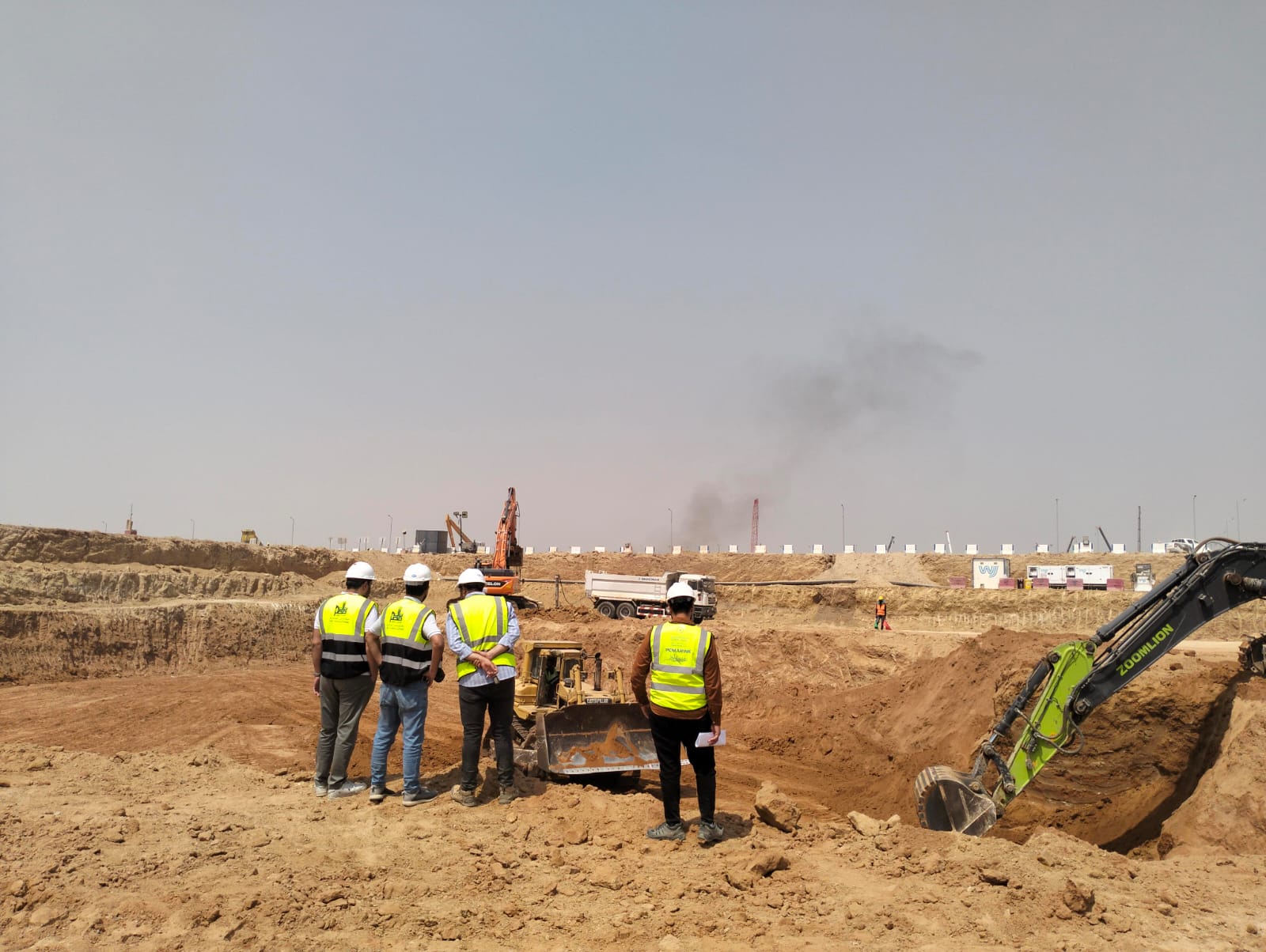 Roshan Al Arous Canal Excavation Work